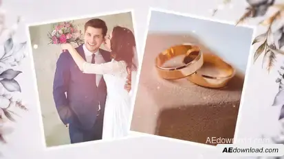 Wedding Slideshow V3 Video Displays template preview