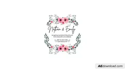 Wedding Titles Titles template preview