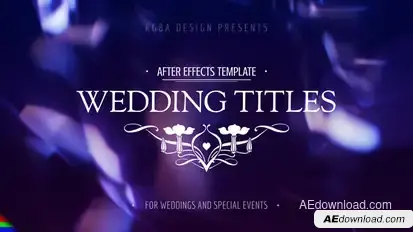 Wedding Titles Titles template preview