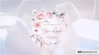 Wedding titles Openers template preview