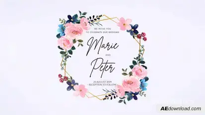 Wedding Titles Openers template preview