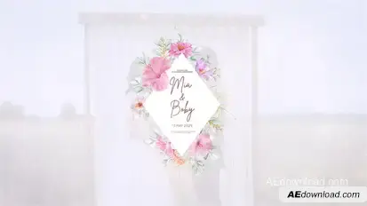 Wedding titles Openers template preview