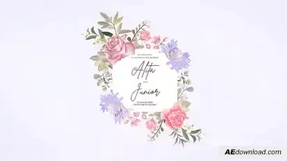 Wedding Titles Openers template preview