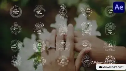Videohive Wedding Titles for After Effects Titles template preview
