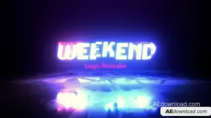 Weekend Logo Revealer Logo Stings template preview