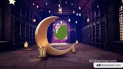 Welcome Ramadan Logo Stings template preview