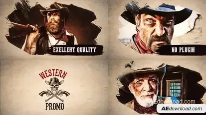 Western Promo Openers template preview