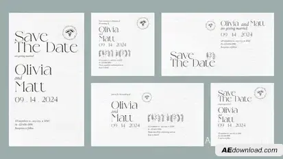 Western Wedding Invitation Openers template preview