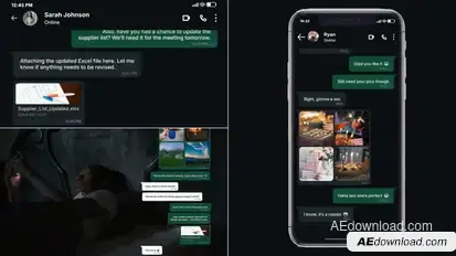 Whats App Message KIT Openers template preview