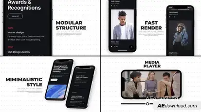 White App Promo Product Promo template preview
