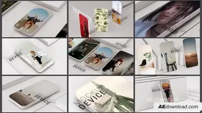 White Phone Mockup Product Promo template preview