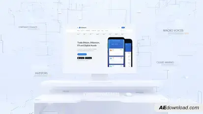 White Technology Promo Openers template preview