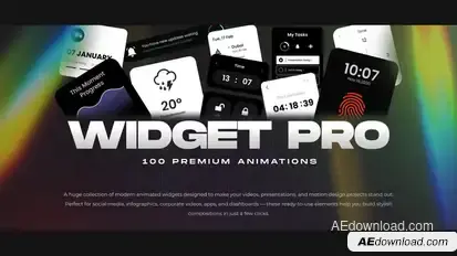 Widget Pro Elements template preview