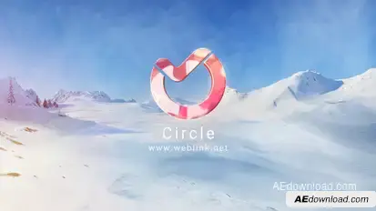 Winter Bliss Logo 2 Logo Stings template preview