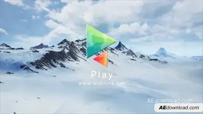 Winter Bliss Logo Logo Stings template preview