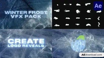 Winter Frost VFX Pack for After Effects Elements template preview
