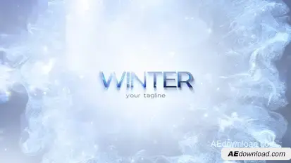 Winter Intro Openers template preview