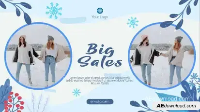 Winter Sale Promo Product Promo template preview