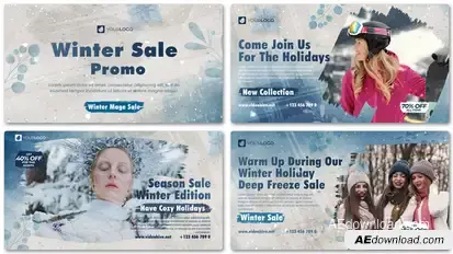Winter Sale Promo Product Promo template preview