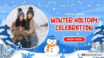 Winter Sale Promo Product Promo template preview