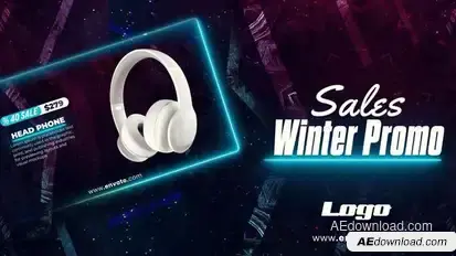 Winter Sale Promo Product Promo template preview