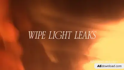 Wipe Light Leaks Elements template preview