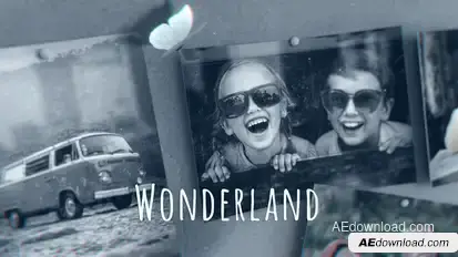 Wonderland Video Displays template preview