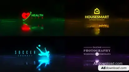 Words Logo Opener Logo Stings template preview