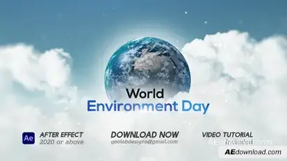 World Environment Day l Green Planet Day Openers template preview