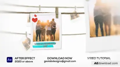 World Friendship Day Openers template preview