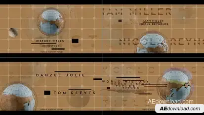 World History Titles Titles template preview