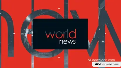 World News broadcast-packages template preview