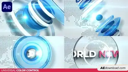 World News Opener Openers template preview