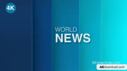 World News Pack broadcast-packages template preview