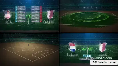 World Soccer Cup broadcast-packages template preview