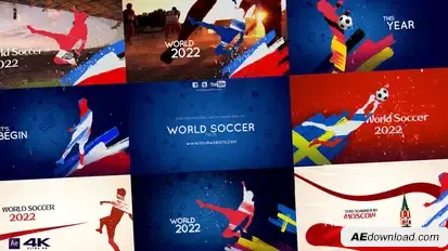 World Soccer Pack v2.1 Logo Stings template preview