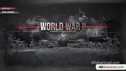 World War II Opener/ History Documentary Film Openers template preview