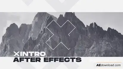 X Intro | After Effects Openers template preview