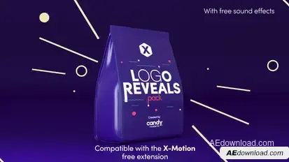 X-Logo Reveals Pack Logo Stings template preview