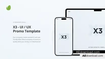 X3 - Website Promo Product Promo template preview