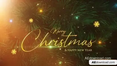 Xmas Tree Invitation Openers template preview