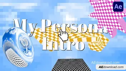 Y2K Bold Identity Intro Openers template preview
