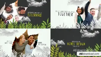 Year of Tolerance Titles template preview