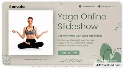 Yoga Training Promo Openers template preview
