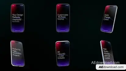 Your Design, Perfectly Displayed – Phone 16 Pro Mockup Product Promo template preview