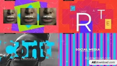 Youtube Blog Intro Openers template preview