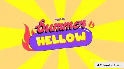 YouTube Blog Intro with Stickers 3 in 1 Openers template preview