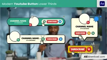 Youtube Button Pack | V2 Elements template preview
