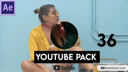 Youtube Channel Pack broadcast-packages template preview