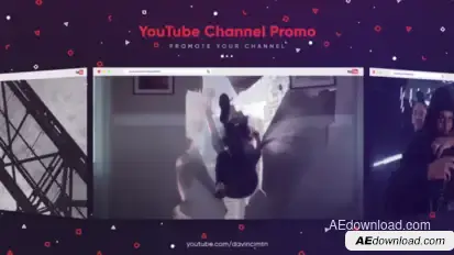 Youtube Channel Promo Openers template preview